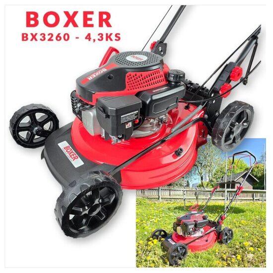 Boxer Benzininė vejapjovė BX-3260 3.2kW, 42cm, 45L